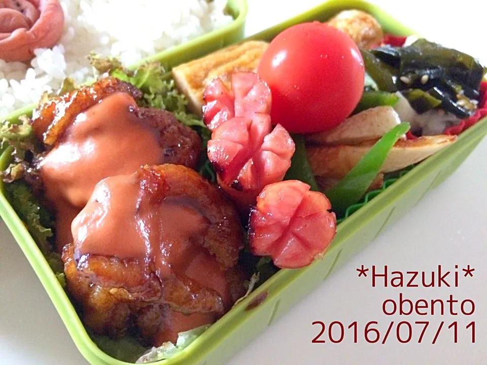 7月11日(月) 高校生息子🍱🍱＆旦那🍱＆自分置き🍱|Hazukiさん