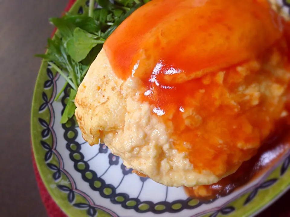 朝食。朝からオムライス(°д° )？|なおさん