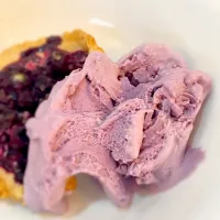 Blueberry ice cream|Mikiさん