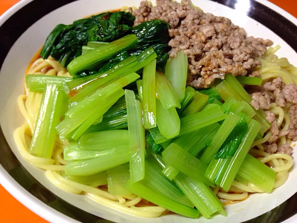 激辛汁なし担々麺|cazakyさん