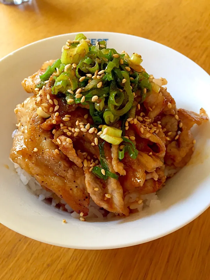 余った肉で…
豚丼🐷|まつださんさん