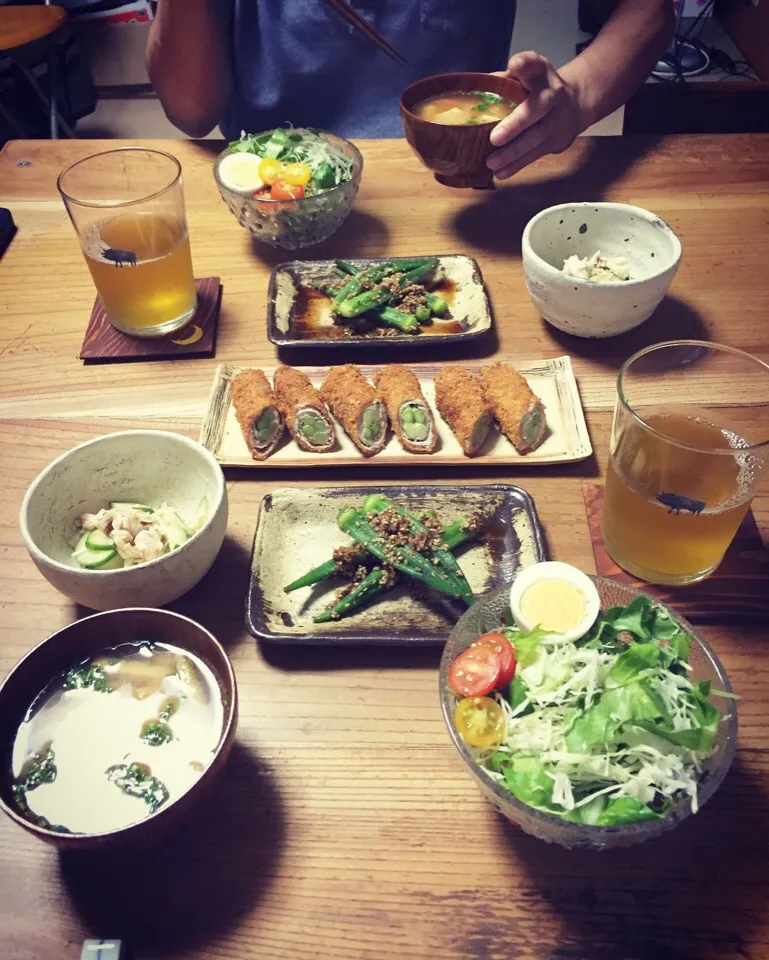 Snapdishの料理写真:いつかの晩ご飯|はーさん