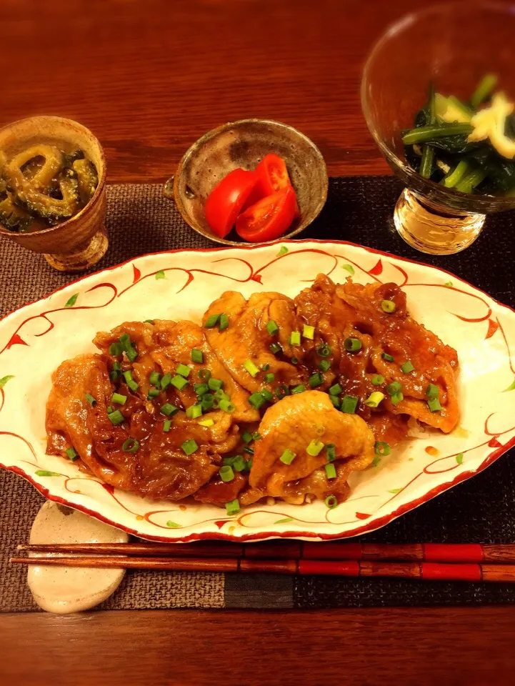 夏バテ予防に豚丼|えみたさん