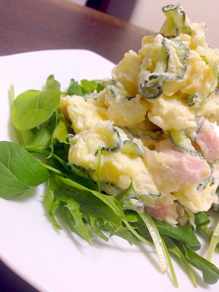 今夜のアテ。ポテトサラダ。|なおさん