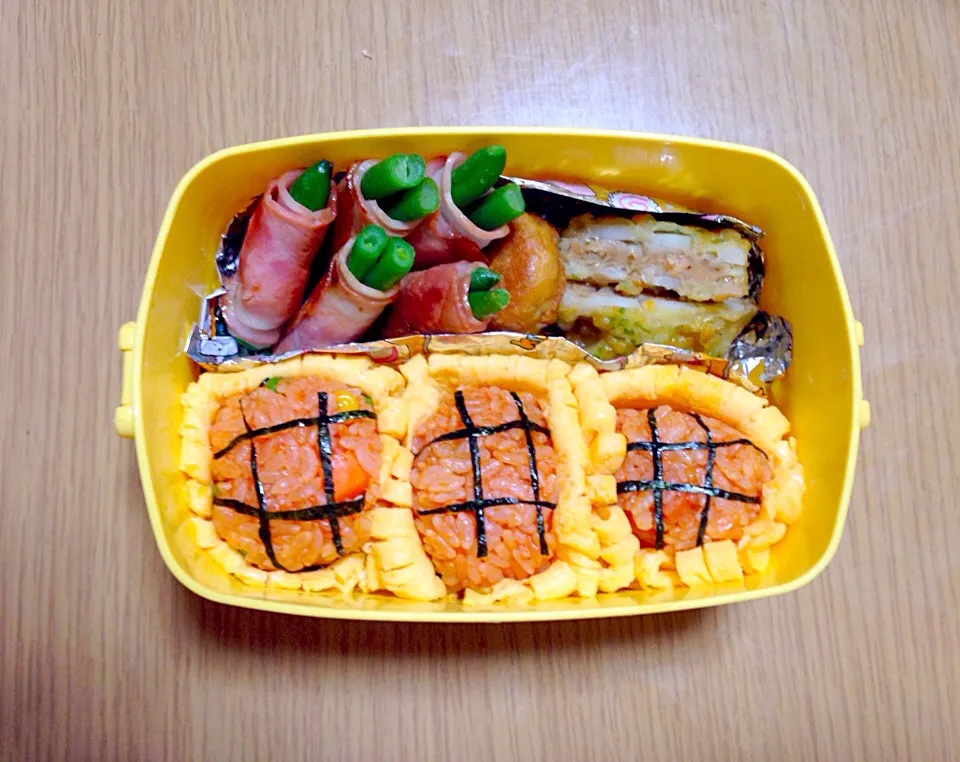 ひまわりオムライス弁当|エミさん