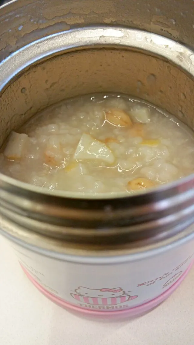 Peanut & fishcake porridge 😍😙|🌷lynnlicious🌷さん