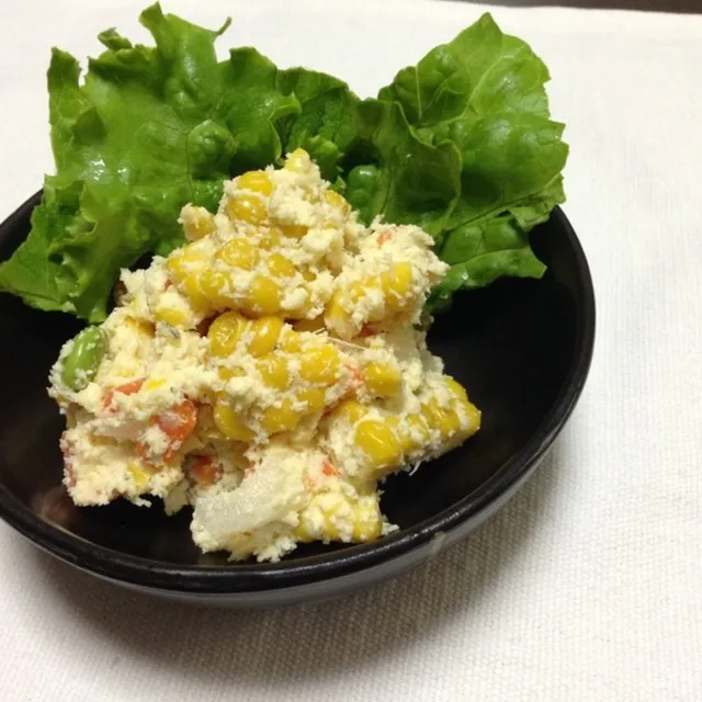 mihoさんのとうもろこしとおからのサラダ #レシピブログ #RecipeBlog|レシピブログさん