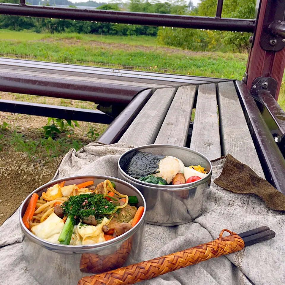 ピクニック・ランチ♬ (▰˘◡˘▰)☝︎|Yoshinobu Nakagawaさん