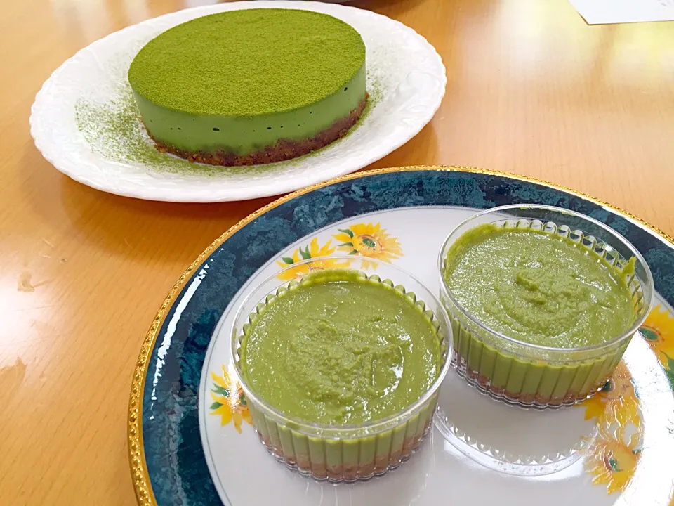 ローケーキ
抹茶
カップは持ち帰り用|えみさん