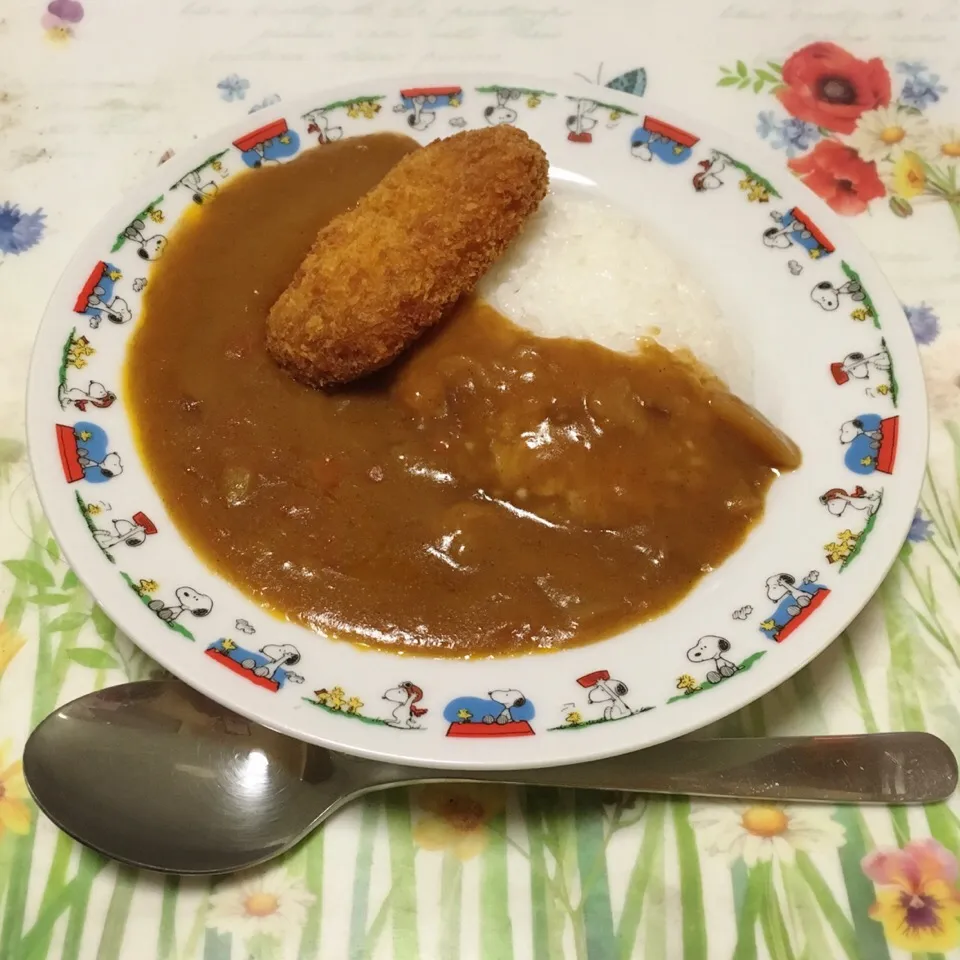 コロッケのっけてククレカレー|美也子さん