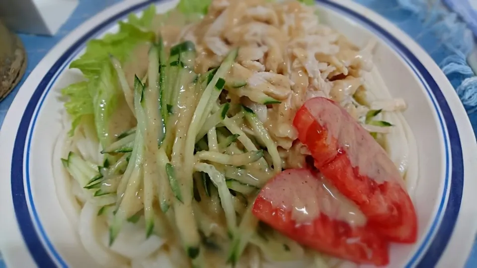 棒々鶏風うどん|よっしー(=^ェ^=)さん