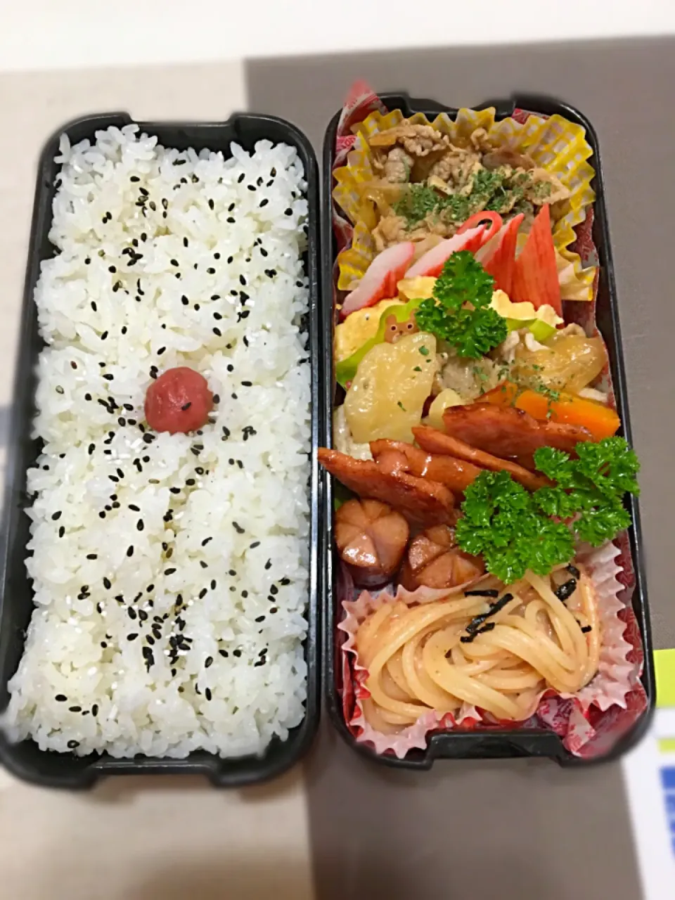 Snapdishの料理写真:息子弁当@227.|もりさん