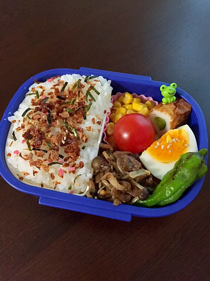 牛肉ときのこの焼肉だれ炒め弁当|kiicoさん