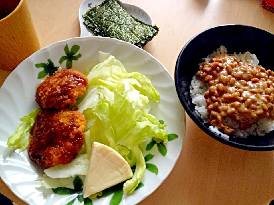 7月13日朝食兼昼食|ばぁさんさん