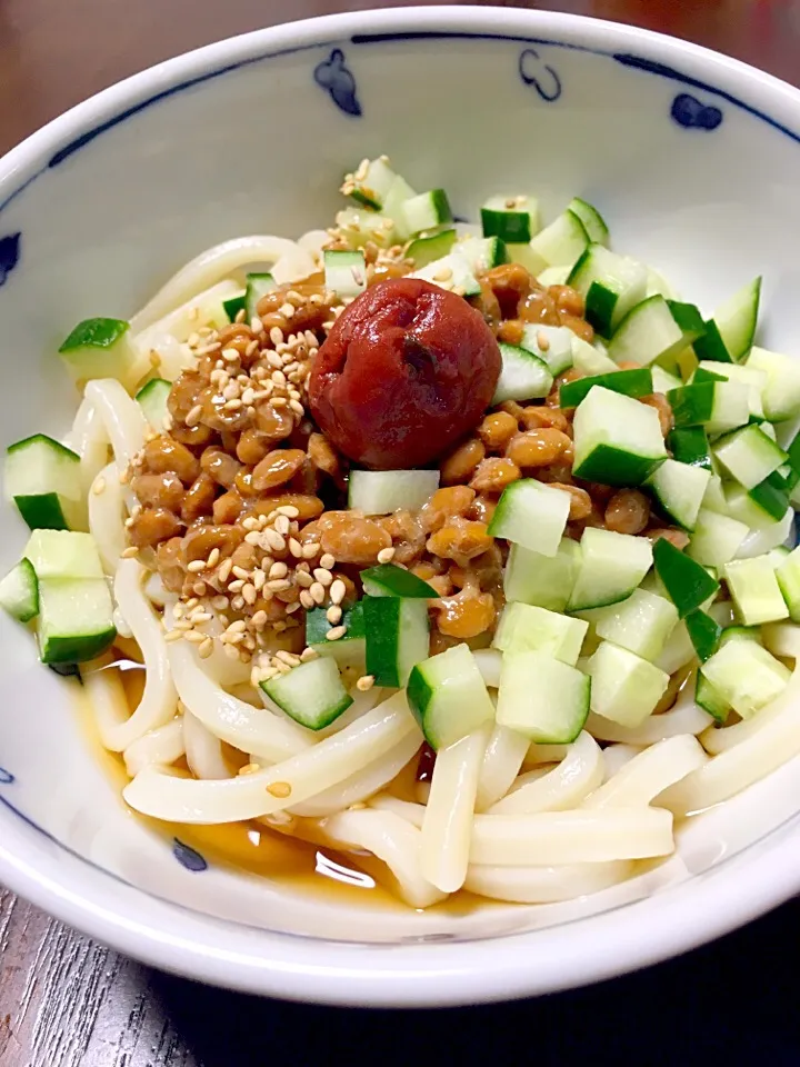 納豆ぶっかけうどん|Kotera Kimikoさん