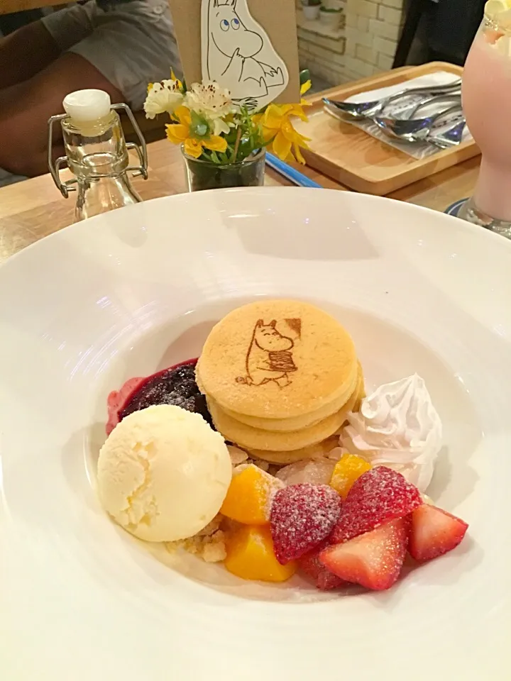 Moomin cafe pancakes|prissyさん