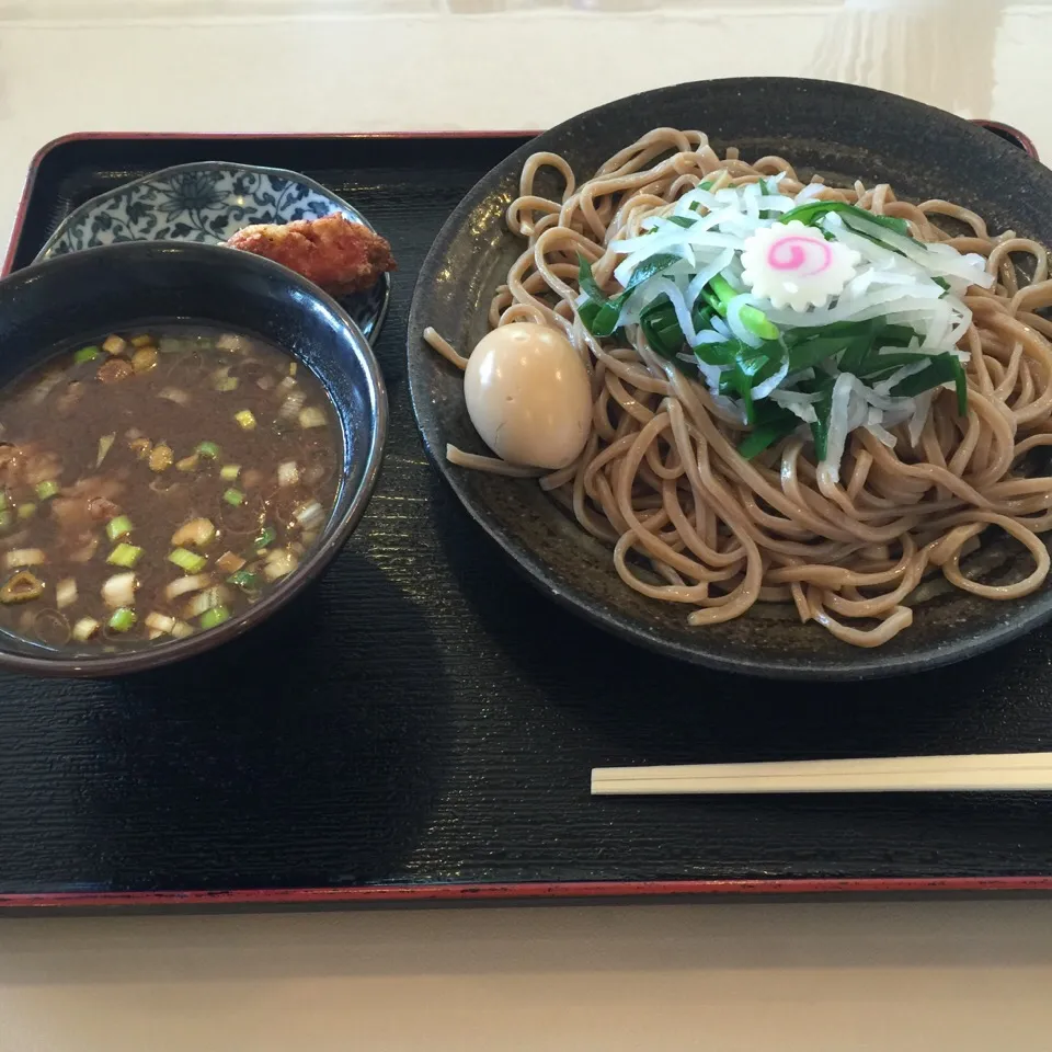 全粒粉のつけ麺！量が多い(^_^;)|くめっちさん