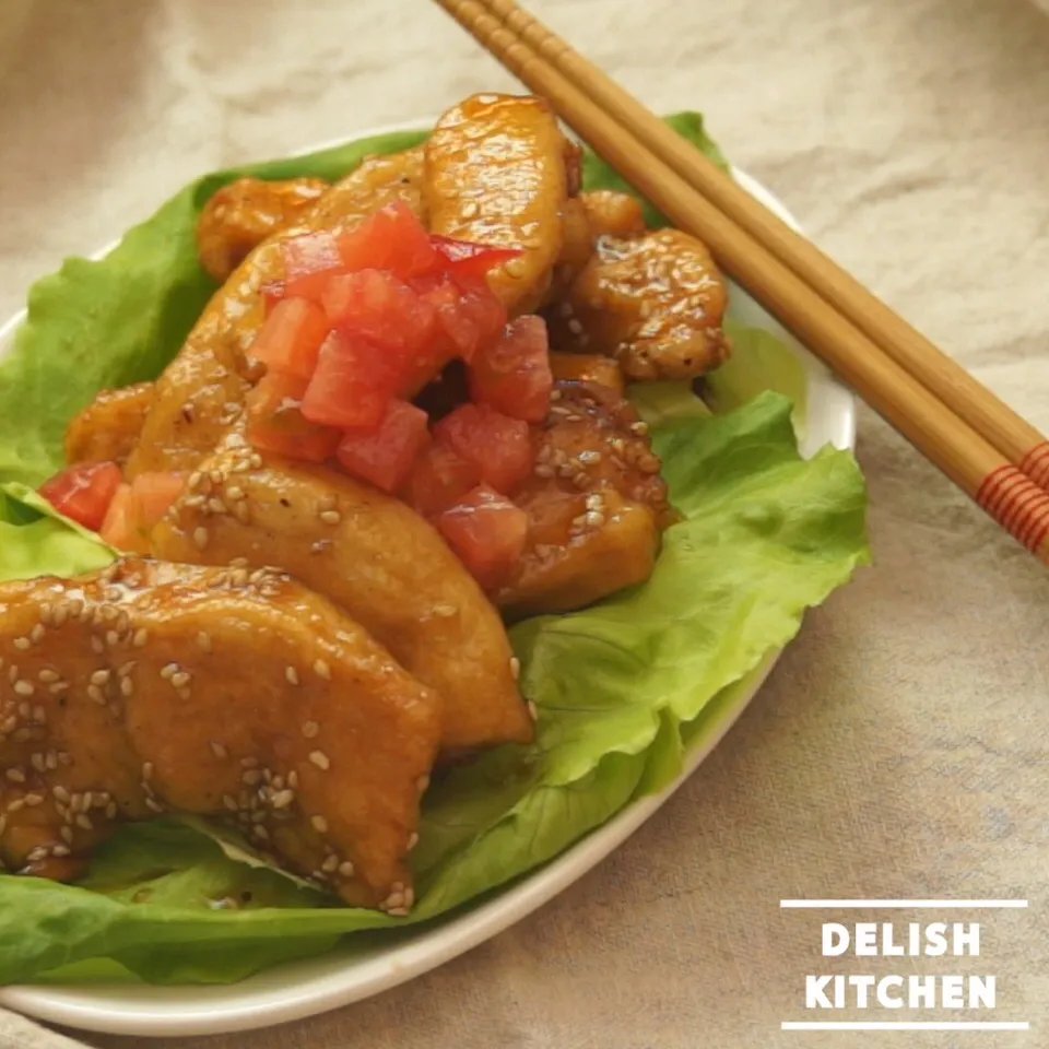 【動画】鶏むね照り焼き#delishkitchentv|DELISH KITCHENさん