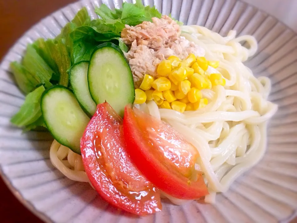 サラダうどん|スヌンピさん