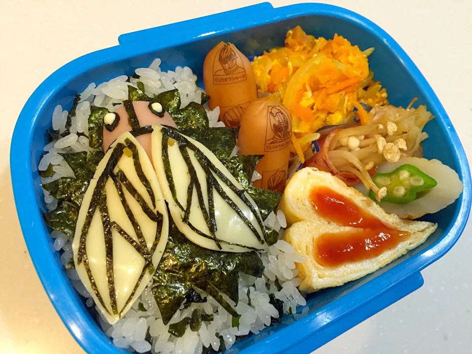 夏のセミ弁当|ゆいゆいさん