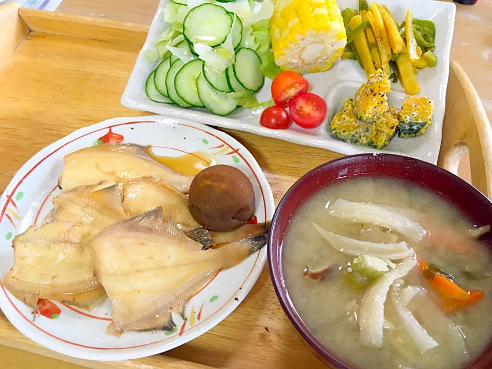 晩御飯🐟あまて煮付け|かわちさん