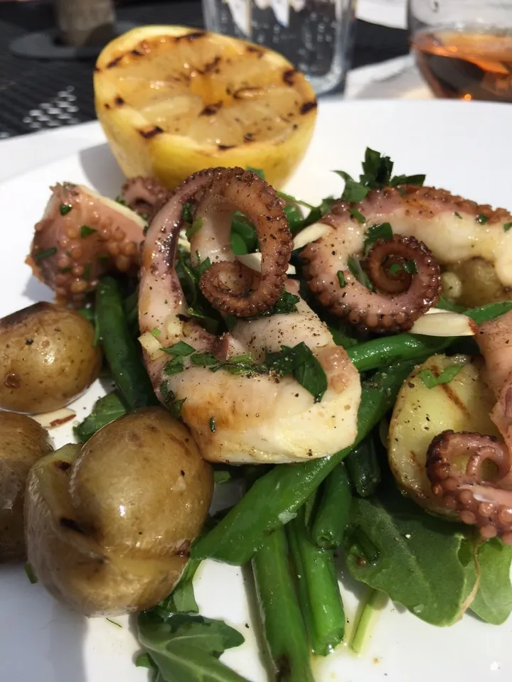 Octopus with Potatoes and Green Beans|Christine pavelkaさん