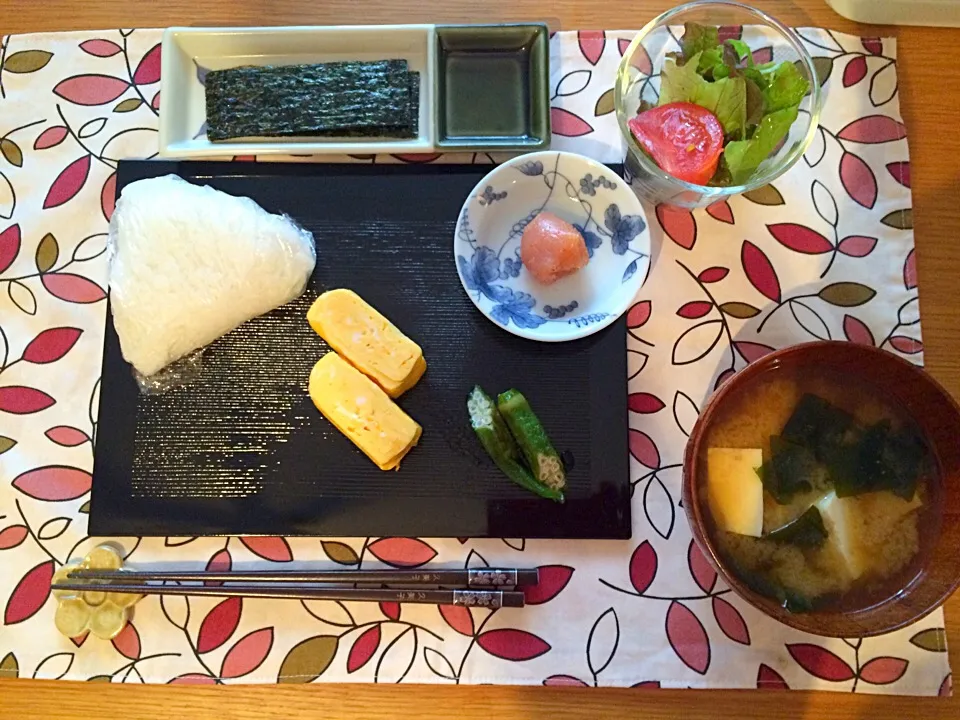 Snapdishの料理写真:7月14日の朝食✴︎ほっこり和風ごはん|mikomikoさん