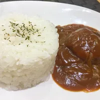 Japanese Hamburg Steak and Rice|Jean Leowさん