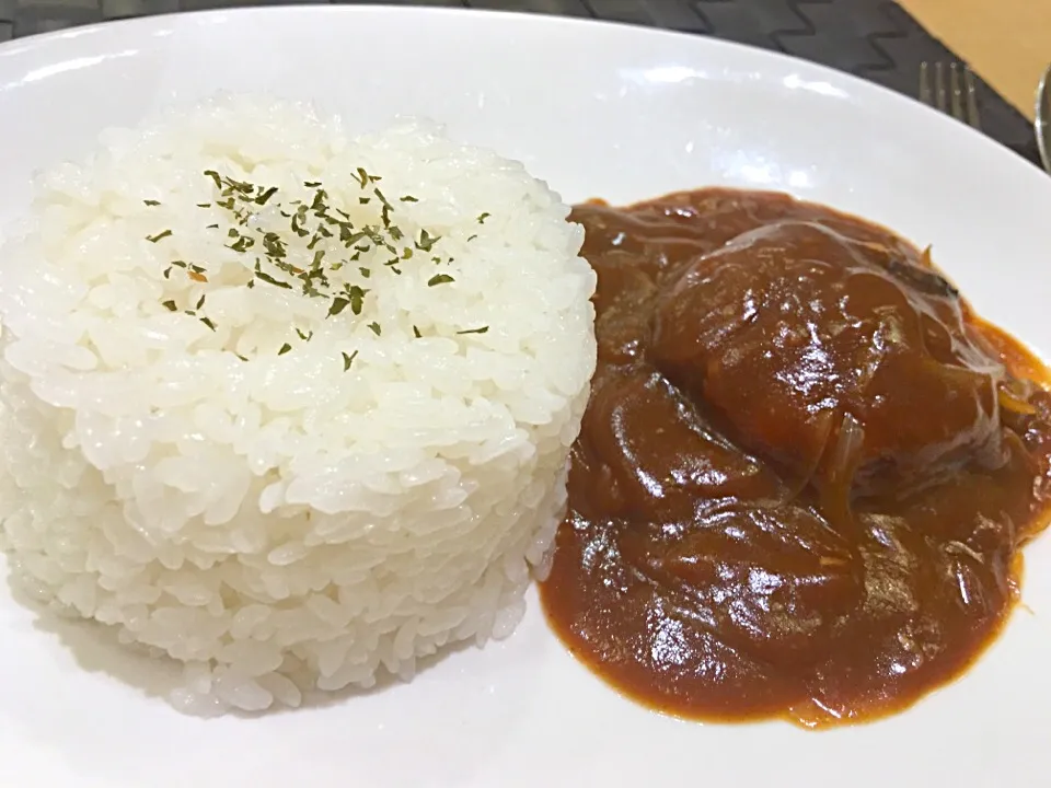 Japanese Hamburg Steak and Rice|Jean Leowさん