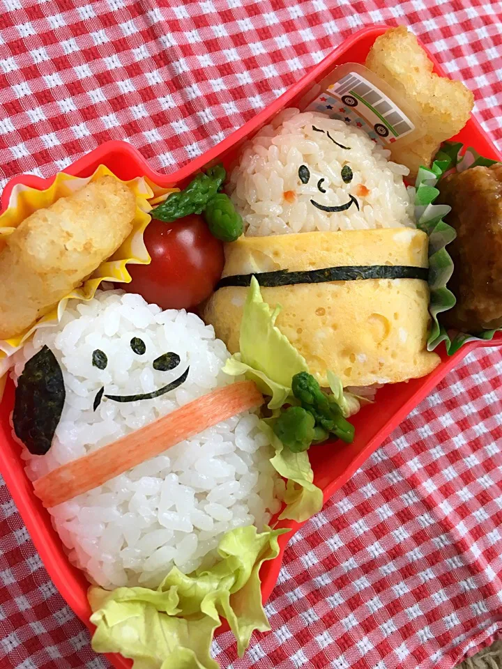 7/14 スヌーピーおにぎり|あゆみさん