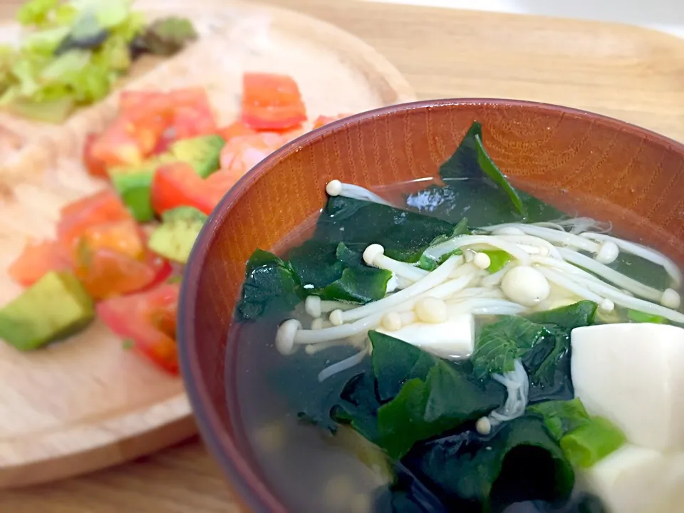 豆腐とえのきのおすまし 🍄|はむたろうさん