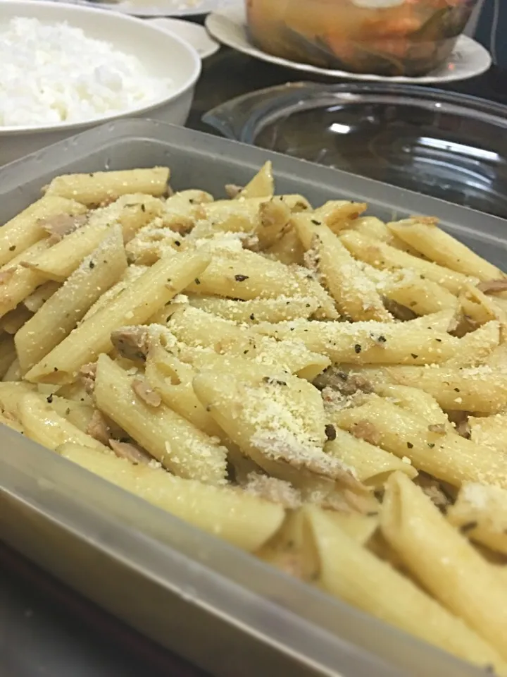 Garlic & Herb Penne.. 👍🏼|Kamekawaさん