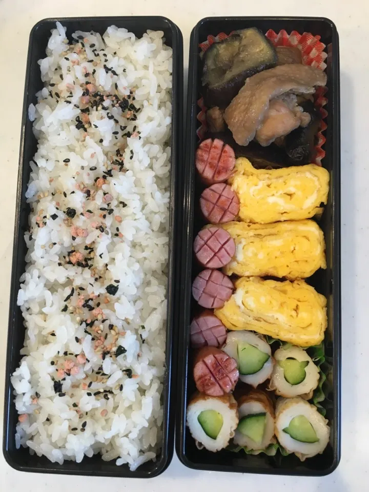 Snapdishの料理写真:2016.7.14 旦那様お弁当|あっきーよさん