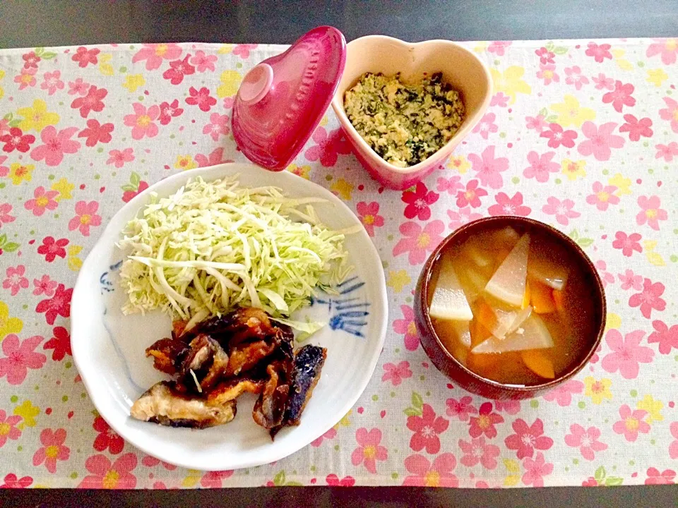 ベジ料理♡ナスの唐揚げのご飯|みよさん