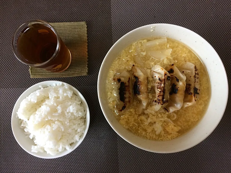 餃子ラーメンライス|ばーさんさん