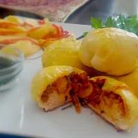 my little Pirozhki stuffed with mushrooms and beef 😀😀|ysmin926さん