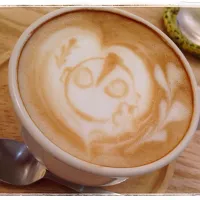 Snapdishの料理写真:cafe latte in RAKUSOEUR|ヒイデさん