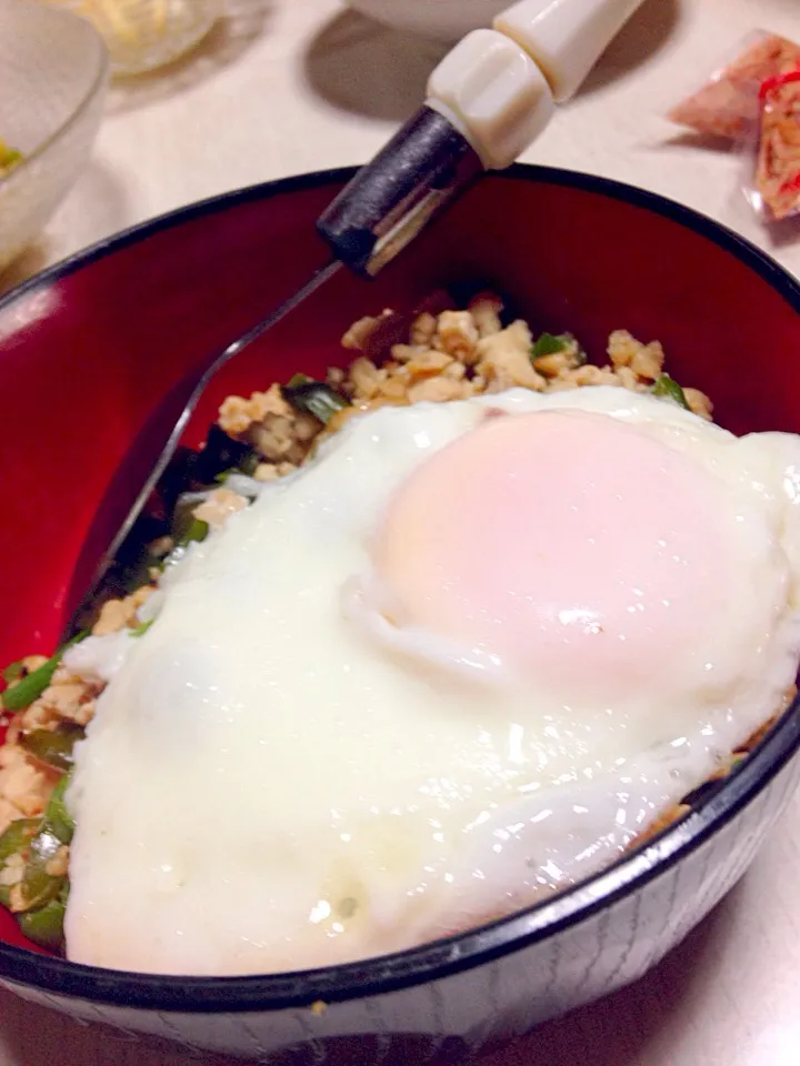 ガパオライス風丼|あやにん食堂さん