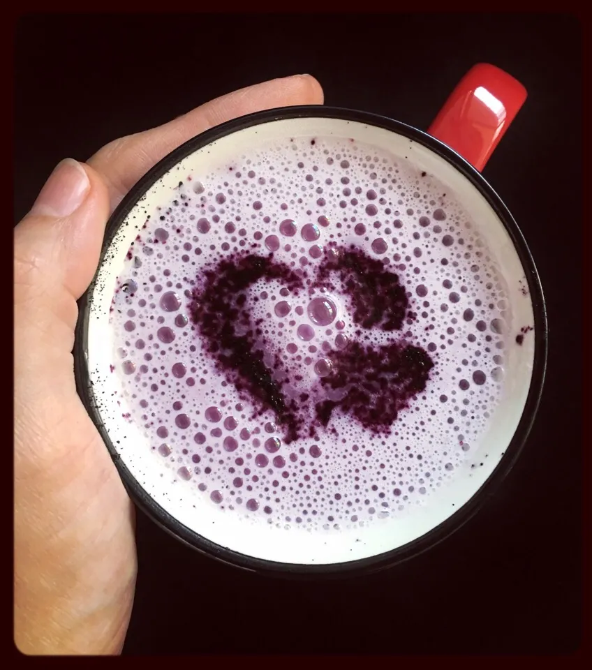 Purple sweet potato latte|coxiella24さん