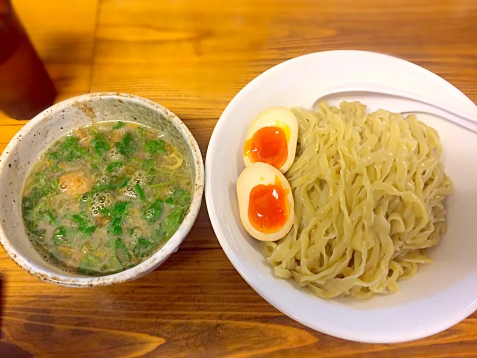 味玉 柚子煮干しつけ麺@くじら食堂|morimi32さん