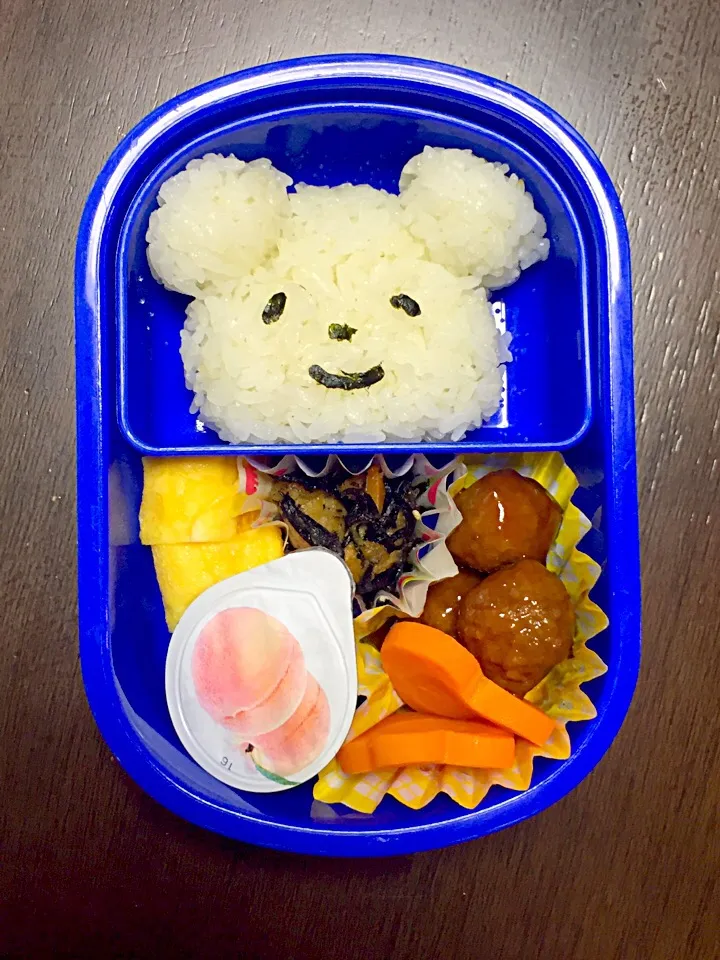 白くまくん弁当|こーこさん