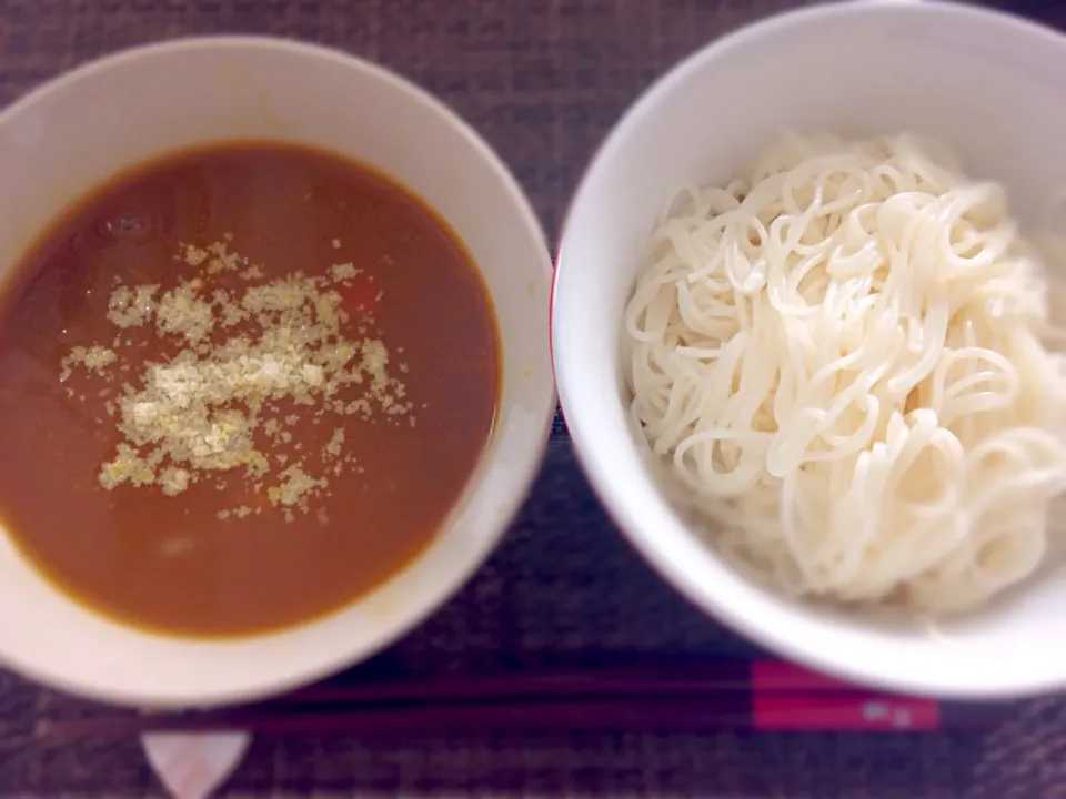 [Weekend Lunch] カレーつけそうめん|Marinaさん