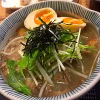 Snapdishの料理写真:八角^ ^塩ぼっかけ麺😋😍|きのすけ〜さん