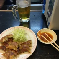 Snapdishの料理写真:博多 旭軒の餃子    うまか！|shikadaさん