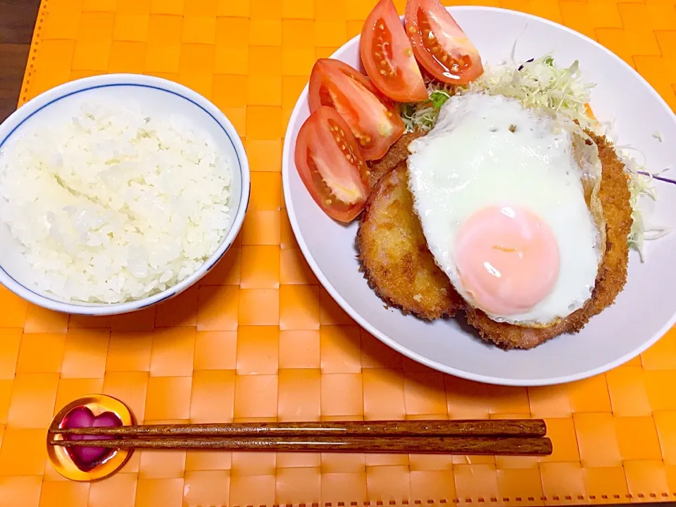 ハムカツ定食|RinRinさん