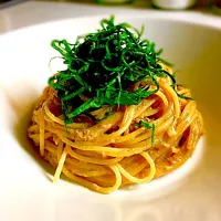 nagさんの料理 ゴマたっぷり！ささみとマヨネーズのパスタ|nagさん