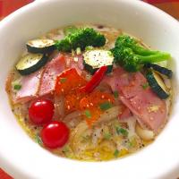 川野頼寿さんの料理 冷製みる辛そーめん