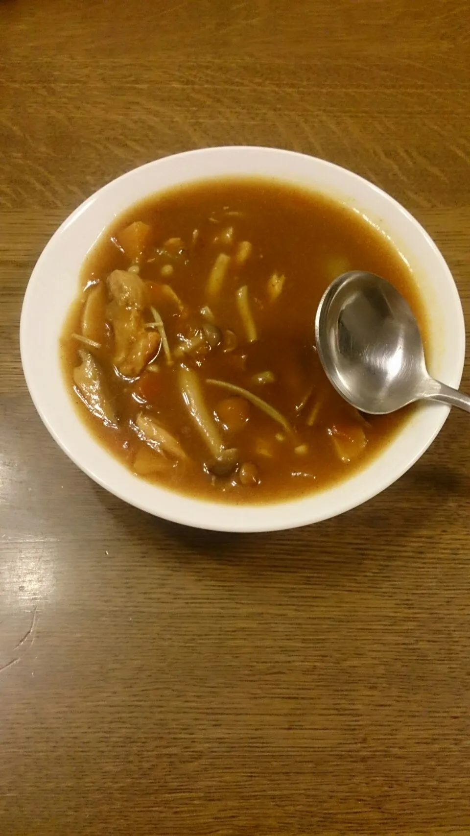 キノコ入りカレーのアタマ|チャーリーさん