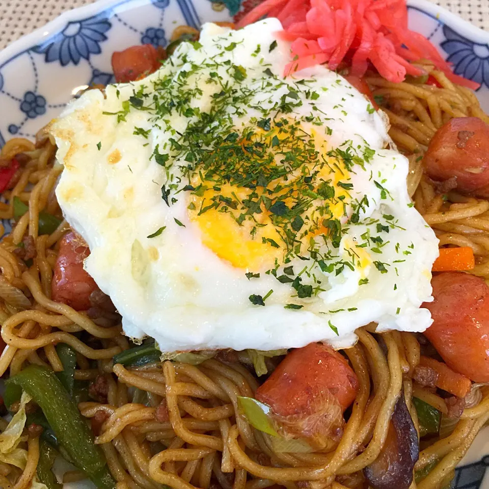 Snapdishの料理写真:焼きそば💖|akさん