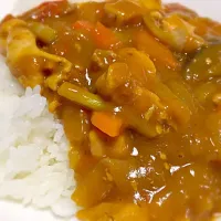 鶏肉と夏野菜の塩糀カレー|なめさん